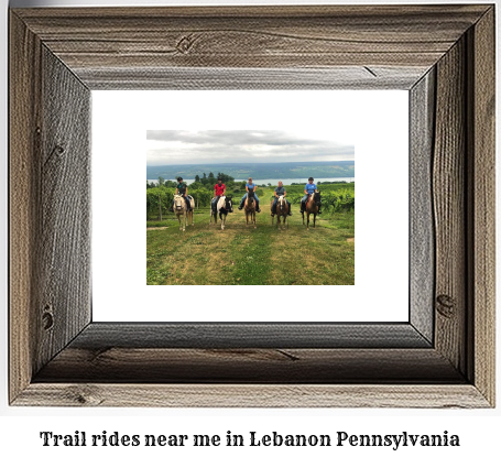 trail rides near me in Lebanon, Pennsylvania